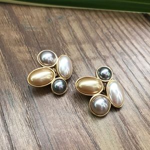 Majorica Pearl Clip-on Earrings